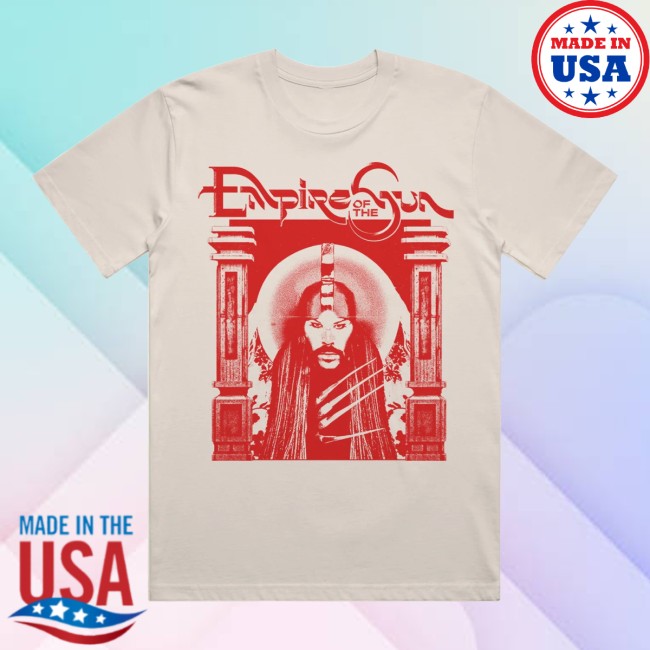 Empire Of The Sun Store Merch Emperor Red & Cream Tee 3 Empire Of The Sun Store Merch Emperor Red & Cream Tee