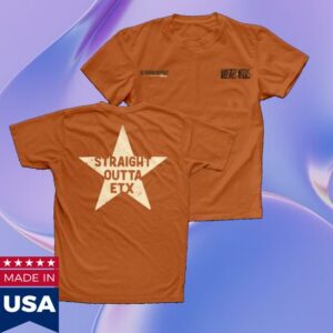 Whiskey Myers Store Merch Whiskey Myers Southern Hospitality Tour Straight Outta Etx T-Shirt