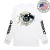 Tesseract Merch Store Eyes Longsleeve White