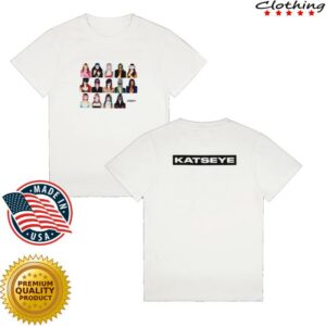 Katseye Merch Store Wild Member Disguise White T-Shirt