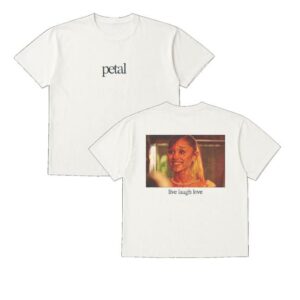 Ariana Grande Merch Store Petal Live Laugh Love T-Shirt