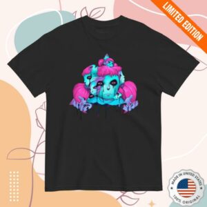 Sally Face Merch Store Psychedelic Sally 10Th Anniversary Tee