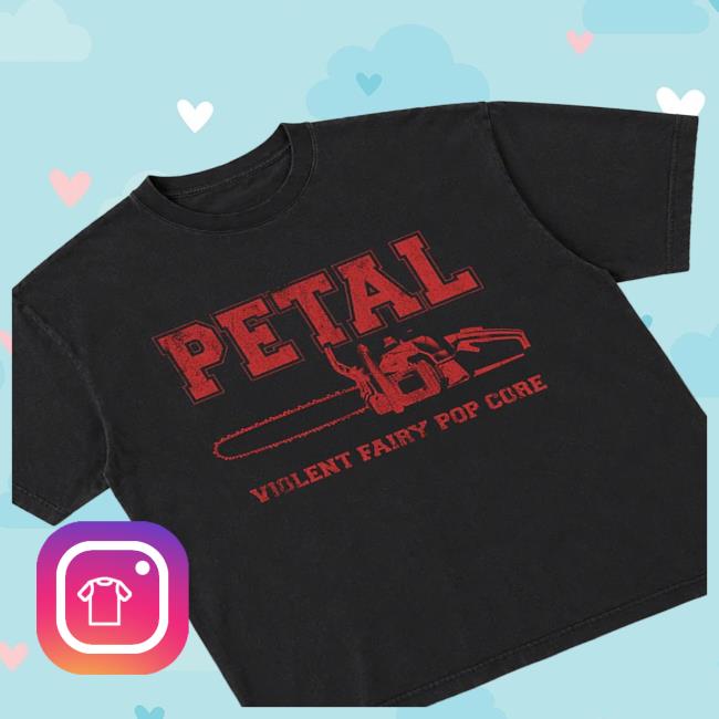 Ariana Grande Store Merch Petal Chainsaw T-Shirt 5 Ariana Grande Store Merch Petal Chainsaw T-Shirt
