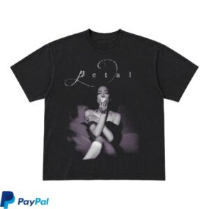 Ariana Grande Store Merch Petal Script T-Shirt