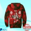 Darko Us Merch Store Red Tie Dye Hooded Sweatshirt