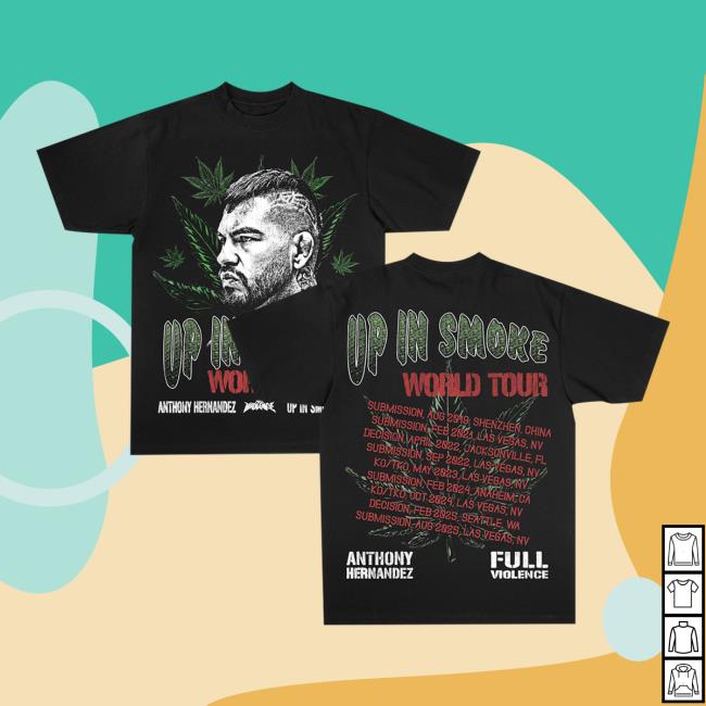 Full Violence Store Merch Up In Smoke Classic Tee 3 Full Violence Store Merch Up In Smoke Classic Tee