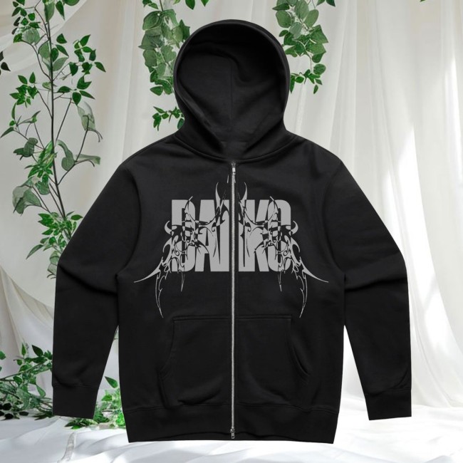 Darko Store Merch Zip Heavyweight Hooded Sweatshirt 3 Darko Store Merch Zip Heavyweight Hooded Sweatshirt