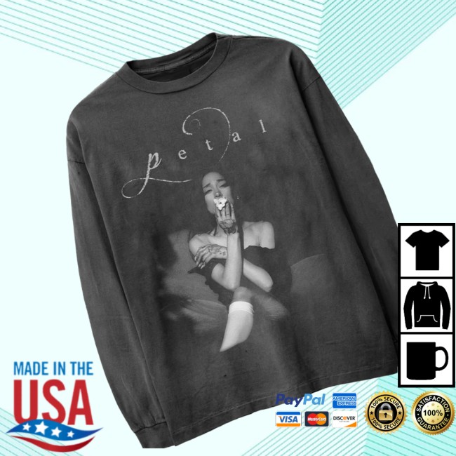 Ariana Grande Merch Store Shop Petal Script Longsleeve 2 Ariana Grande Merch Store Shop Petal Script Longsleeve
