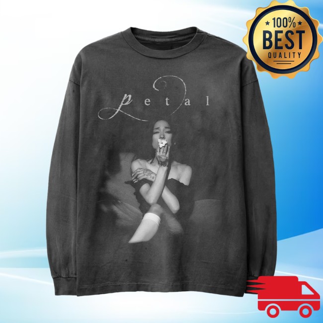 Ariana Grande Merch Store Shop Petal Script Longsleeve 3 Ariana Grande Merch Store Shop Petal Script Longsleeve