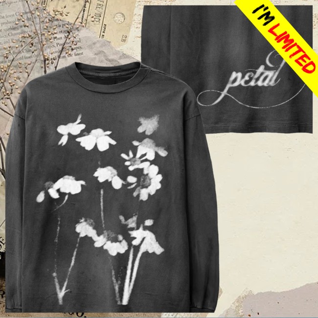 Ariana Grande Merch Store Shop Petal Blurred Flowers Longsleeve 3 Ariana Grande Merch Store Shop Petal Blurred Flowers Longsleeve