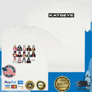 Katseye Store Merch Wild Member Disguise White T-Shirt