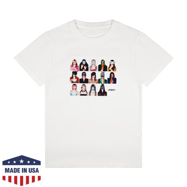 Katseye Store Merch Wild Member Disguise White T-Shirt 7 Katseye Store Merch Wild Member Disguise White T-Shirt