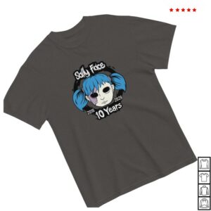 Sally Face Portable Moose Store Merch 10Th Anniversary Tee