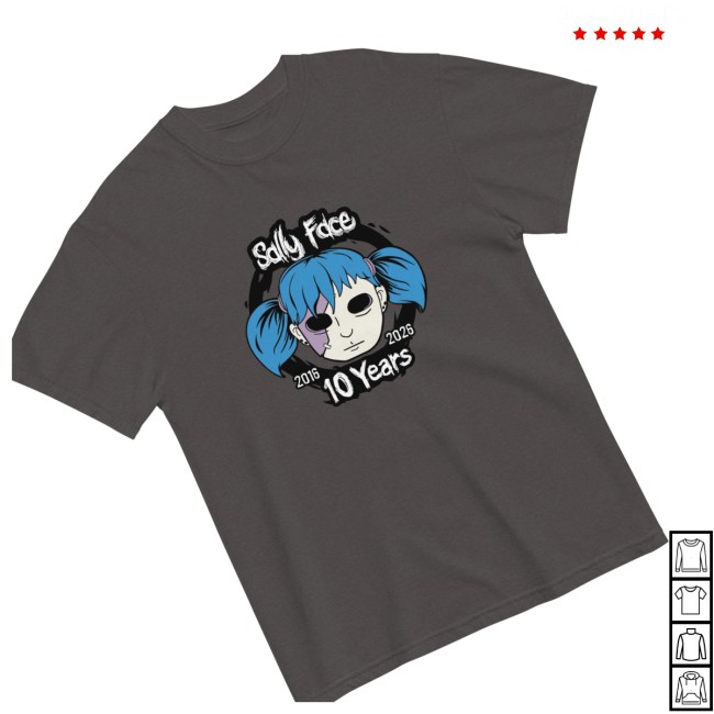 Sally Face Portable Moose Store Merch 10Th Anniversary Tee 2 Sally Face Portable Moose Store Merch 10Th Anniversary Tee