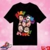 Spencer's Merch Store Bbno$ Face Poses Black T Shirt