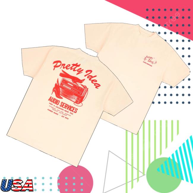 Amber Mark Merch Store Pretty Idea Tee 3 Amber Mark Merch Store Pretty Idea Tee