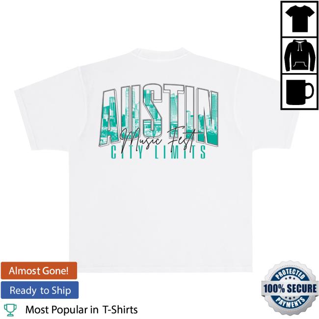 Acl Music Festival Store Merch Skyline Tee White 4 Acl Music Festival Store Merch Skyline Tee White