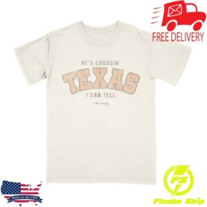 Ella Langley Store Merch He’s Choosin Texas Tee Orange