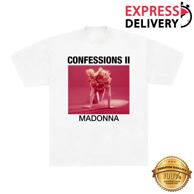 Madonna Store Merch Confessions Ii Pride Edition Tee 3 Madonna Store Merch Confessions Ii Pride Edition Tee