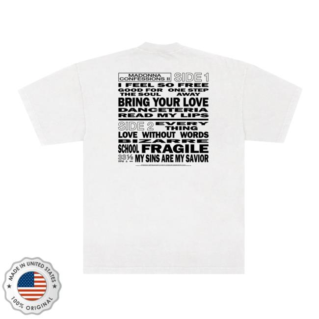 Madonna Store Merch Dance Floor Tee 4 Madonna Store Merch Dance Floor Tee