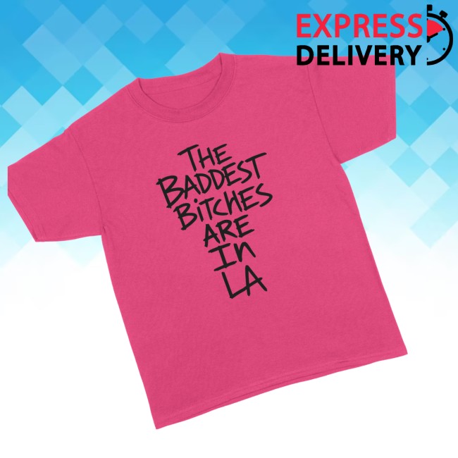 Adela Store Merch Baddest Bitches La Tee 2 Adela Store Merch Baddest Bitches La Tee
