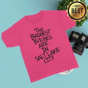 Adela Store Merch Baddest Bitches Salt Lake City Tee