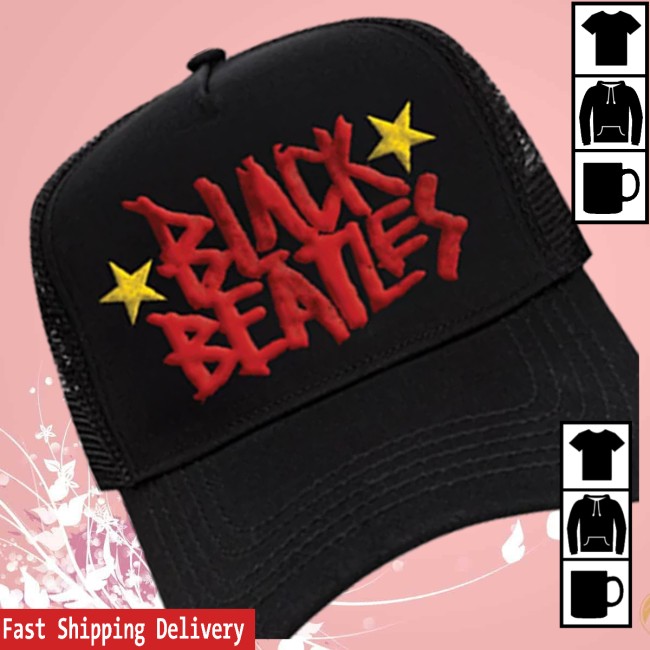 Interscope Store Merch Black Beatles Hat 2 Interscope Store Merch Black Beatles Hat