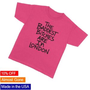 Adela Merch Store Baddest Bitches London Tee