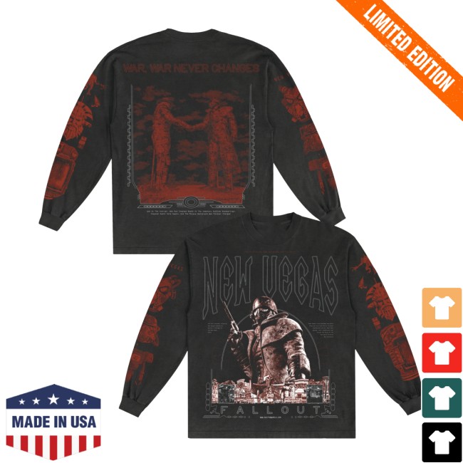 Bactonworld Store Merch New Vegas - Cc Long Sleeve Shirts 3 Bactonworld Store Merch New Vegas - Cc Long Sleeve Shirts