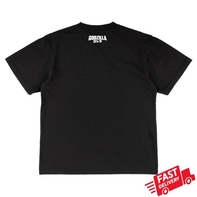 Godzilla Store Merch Godzilla Teeth Black T-Shirt 4 Godzilla Store Merch Godzilla Teeth Black T-Shirt
