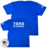 Godzilla Store Merch Toho Studios Original Royal Blue T-Shirt 1 Godzilla Store Merch Toho Studios Original Royal Blue T-Shirt