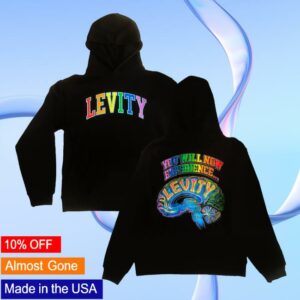 Levity Merch Store Levity Brain Pullover Hoodie In Black