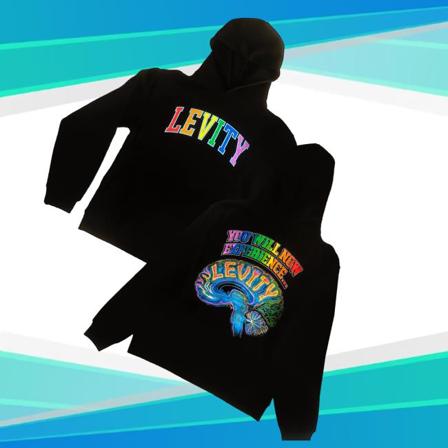 Levity Merch Store Levity Brain Pullover Hoodie In Black 3 Levity Merch Store Levity Brain Pullover Hoodie In Black
