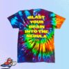 Levity Merch Store Levity Blast Your Brain Smiiiley Tee In Whirlpool Tie Dye