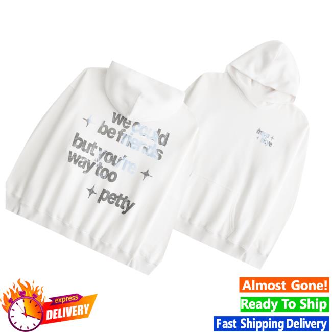 Freya Skye Merch Store Hollister Feel Good Freya Skye Graphic Hoodie White