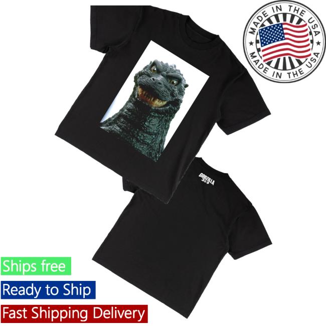 Godzilla Merch Store Godzilla Teeth Black T-Shirt 2 Godzilla Store Merch Godzilla Teeth Black T-Shirt
