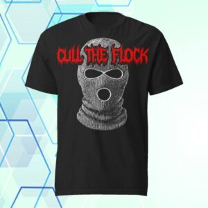 Tucker Carlson Merch Store Cull The Flock Metalhead T-Shirt