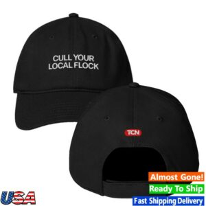 Tucker Carlson Merch Store Cull Your Local Flock Baseball Hat