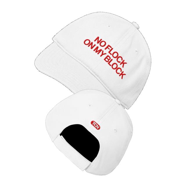 Tucker Carlson Merch Store No Flock On My Block Baseball Hat 3 Tucker Carlson Merch Store No Flock On My Block Baseball Hat