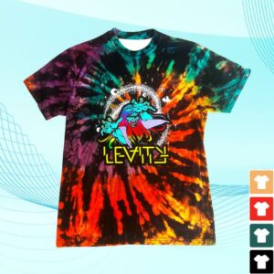 Levity Store Merch Levity Wizard’s Spell Tee In Reverse Potion Dye