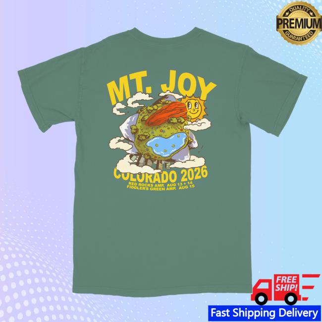 Mt Joy Store Merch Red Rocks 2026 Tee 4 Mt Joy Store Merch Red Rocks 2026 Tee