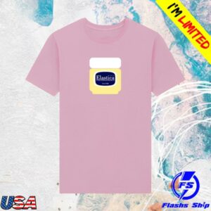 Rough Trade Records Store Merch Elastica Pink Vaseline Tee
