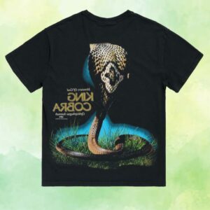 A24films Shop Merch Monsters Of God X Online Ceramics King Cobra Tee