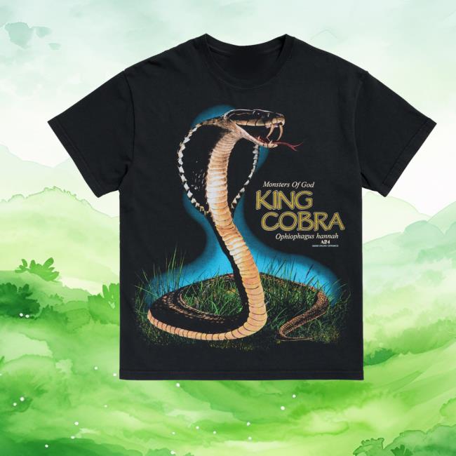 A24films Shop Merch Monsters Of God X Online Ceramics King Cobra Tee 4 A24films Shop Merch Monsters Of God X Online Ceramics King Cobra Tee