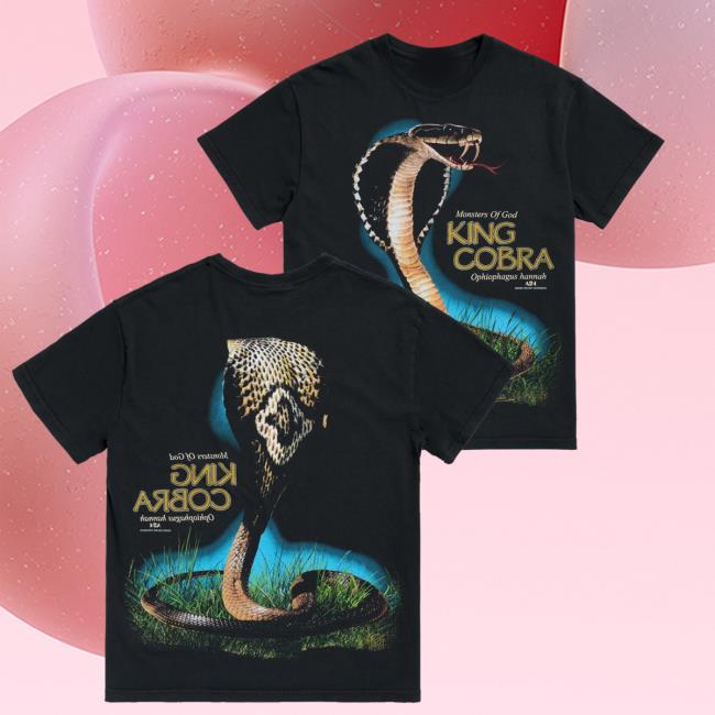 A24films Shop Merch Monsters Of God X Online Ceramics King Cobra Tee 5 A24films Shop Merch Monsters Of God X Online Ceramics King Cobra Tee