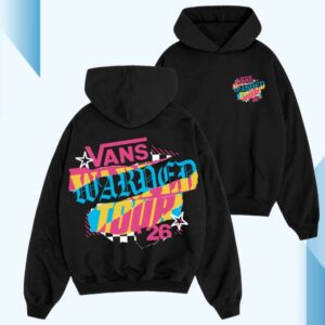 Vans Warped Tour Merch Store Color Pop Hoodie