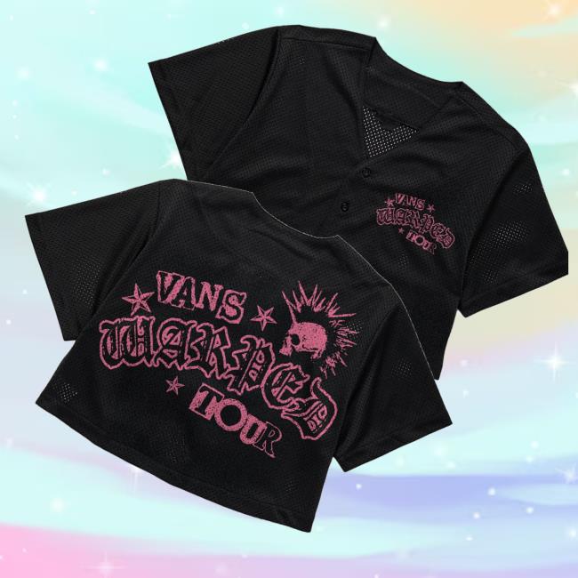 Vans Warped Tour Merch Store Pink Is Punk Mesh Jersey 3 Vans Warped Tour Merch Store Pink Is Punk Mesh Jersey