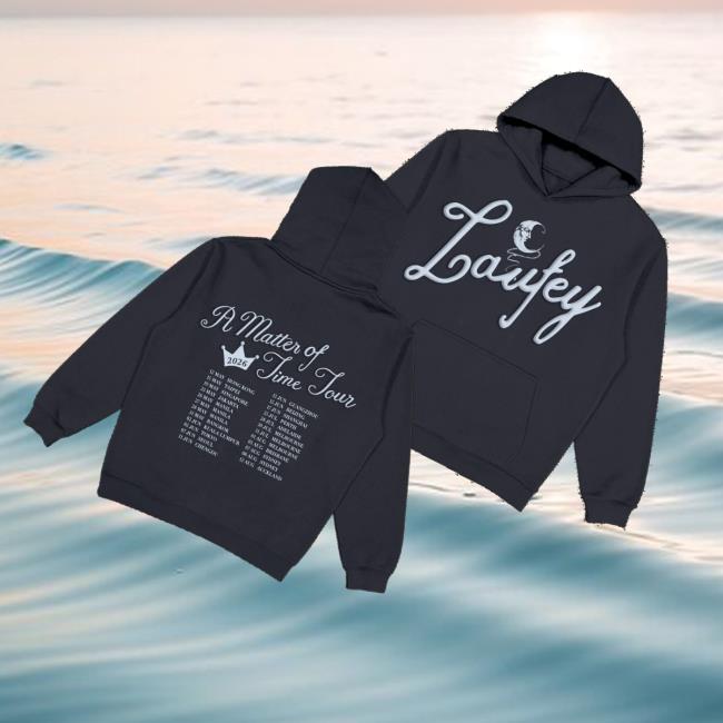 Laufey Merch Store A Matter Of Time Navy Tour Hoodie 3 Laufey Merch Store A Matter Of Time Navy Tour Hoodie