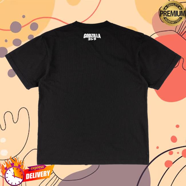 Godzilla Store Merch Godzilla Teeth Black T-Shirt 4 Godzilla Store Merch Godzilla Teeth Black T-Shirt
