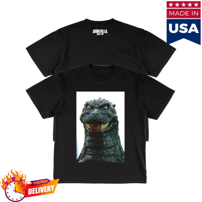 Godzilla Store Merch Godzilla Teeth Black T-Shirt 5 Godzilla Store Merch Godzilla Teeth Black T-Shirt